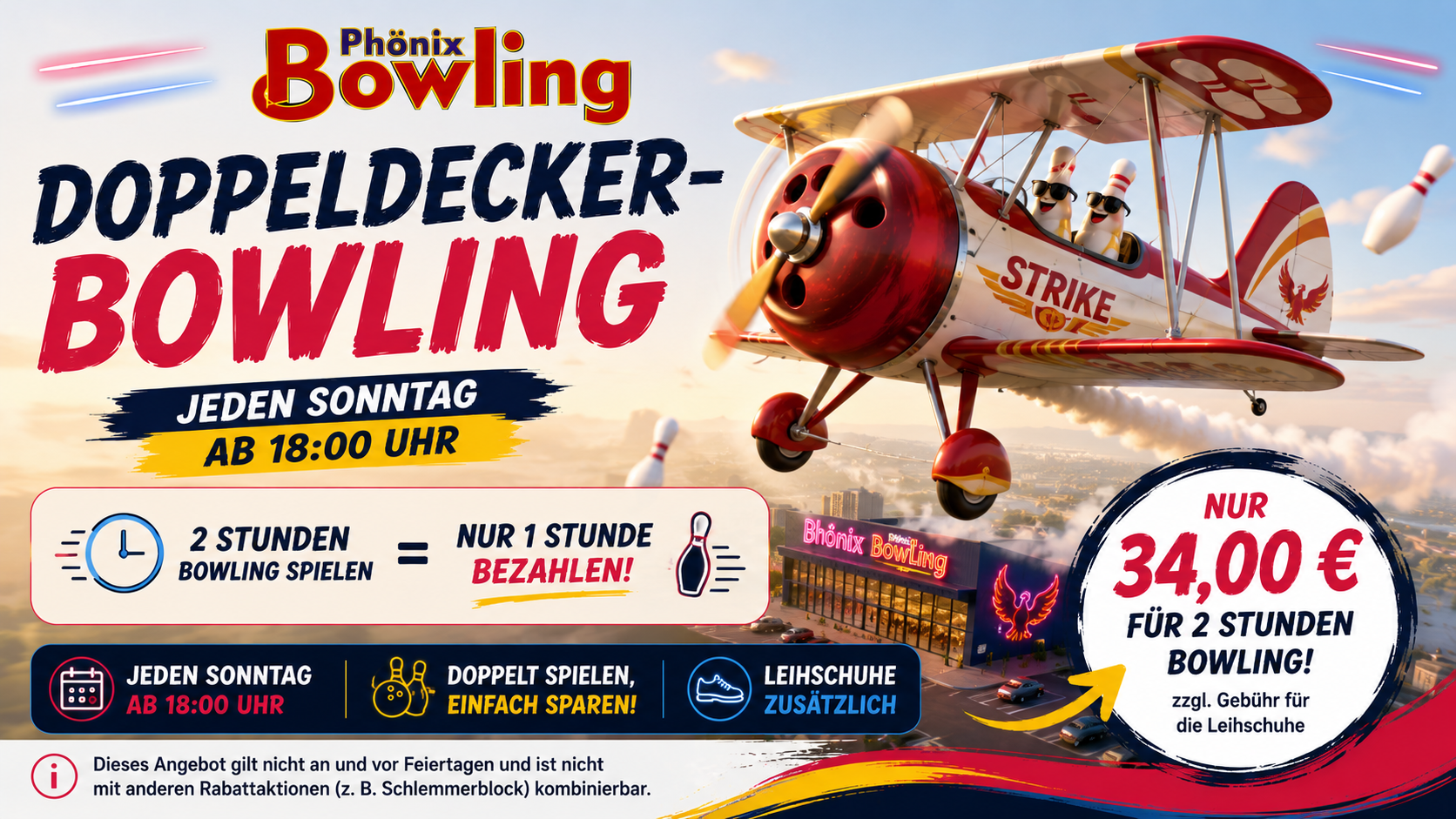 Doppeldecker Angebot