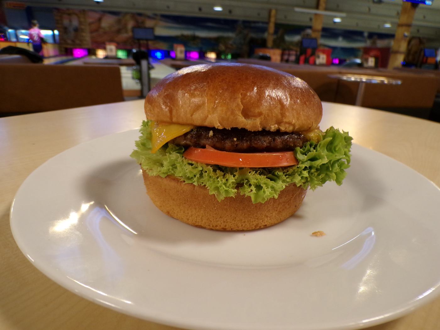 Speisen und Restaurantatmosph&auml;re im Ph&ouml;nixbowling Mainz